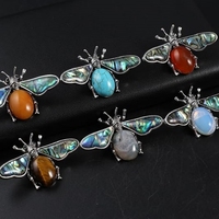 Pendentif volant en pierre Offre Spéciale, breloques en pierre de cristal pour la fabrication de bijoux collier à faire soi-même