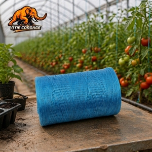Cordel <span class=keywords><strong>de</strong></span> Polipropileno con Protección UV <span class=keywords><strong>de</strong></span> Colores en Oferta, Cordel para Empacar Heno, Cordel para Atar Tomates para Uso Agrícola - Product Image 1