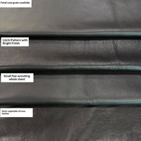 Kulit Sapi Asli 08-10mm Ultra Tipis untuk Pakaian, Ramah Lingkungan, Bertekstur Lychee, Super Lembut, Bertekstur Kerut