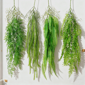 Plante artificielle en plastique, lierre et vigne <span class=keywords><strong>d</strong></span>'asparagus à suspendre au mur pour la <span class=keywords><strong>d</strong></span>écoration du plafond du salon - Product Image 1