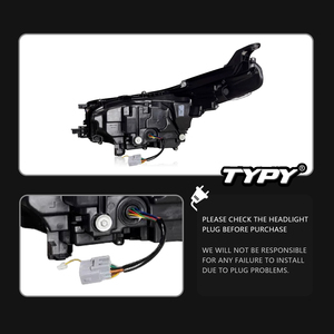 Kit de modernisation de phares TYPY pour Toyota Fortuner 2021-2025, avec feux de jour LED intégrés et clignotants séquentiels - Product Image 4