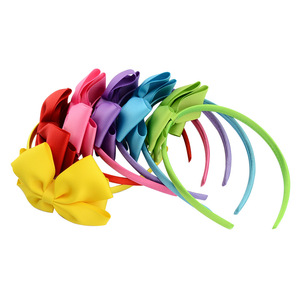 Serre-têtes à nœuds mignons pour petites filles, <span class=keywords><strong>accessoires</strong></span> capillaires en gros - Product Image 2