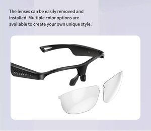 2025 gafas para auriculares nuevo modelo inalámbrico L01 Ai gafas inteligentes para exteriores L01 gafas de sol inteligentes con gafas Ai - Product Image 4