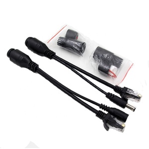 Acoplador recto de 5V y 12V RJ45, divisor de red, Conector de interruptor Poe, combinador de Cable de red impermeable para exteriores Rj45 - Product Image 2