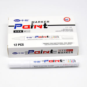 Marqueur à peinture à haute température éternelle de qualité supérieure Sipa Sp111, vente en gros d'usine, à base d'huile pour métal, voiture, bois, baskets - Product Image 3