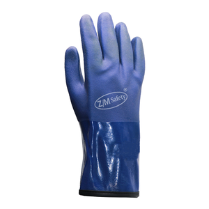 Guantes aislantes recubiertos de poliuretano impermeables con agarre texturizado Guantes DE TRABAJO resistentes a químicos de lana acrílica resistentes al frío - Product Image 2