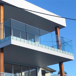 Stair Balustrades Stand Coluna escada vidro balaustrada corrimão vidro temperado vidro para escada corrimão - Product Image 4