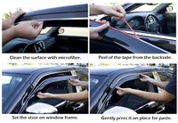 Captiva deflector de viento ventana visera puerta para Chevrolet Captiva 2011 2012 2013 2014 2015 Accesorios