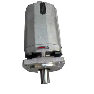 Bomba de engranajes hidráulica doble integrada de aleación de aluminio sin recubrimiento, eje recto, puertos de aceite dobles independientes, ¡Gran oferta! - Product Image 2