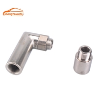 Nouvel adaptateur universel d'oxygène à capteur O2 coudé à 90 degrés, 38 mm, filetage M18*1.5
