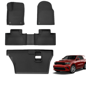 Alfombrillas de suelo de coche con aislamiento acústico impermeable TPE de suministro de fábrica para Dodge <span class=keywords><strong>Durango</strong></span> - Product Image 1