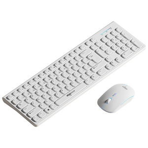 Aigo Wireless <b>Keyboard</b> And Mouse Combo 2.4G For Office Home Laptop Desktop Use - Product Image 1