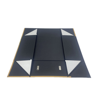 Boîte cadeau pliable magnétique personnalisable CHING TA, boîte en papier rigide finition mate, insert en mousse, 4C, mariages, vente en gros