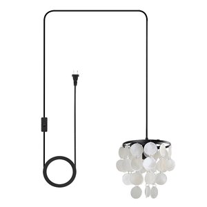 French Vintage <b>Shell</b>-Shaped Pendant <b>Light</b> for a Restaurant - Product Image 2