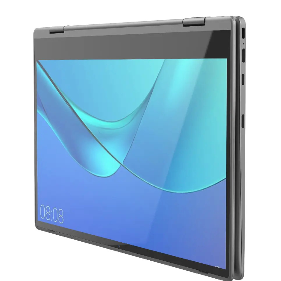 Tablette 4K portable, 13.3 pouces, écran tactile flexible à 360 degrés, moniteur pour écrire la main d'origine, avec stylet
