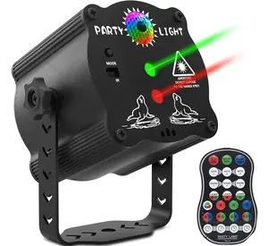 RGB lazer ışın projektör çakarlı lamba disko lazer disko DJ parti ışıkları DMX projektör renkli etkisi sahne ışıkları Bar Club