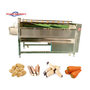 Machine à éplucher et à laver les légumes pour pommes de terre carottes manioc curcuma ignames gingembre-pour les matières premières - Product Image 2