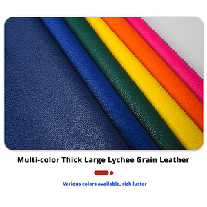 <span class=keywords><strong>Tela</strong></span> de Cuero PU Gruesa de Grano Grande para Tapicería, Sofás, Zapatos, Proveedor de Cuero Sintético - Product Image 6