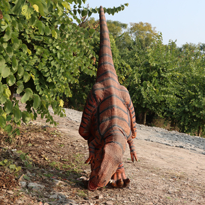 Realistisches Maßgefertigtes Dinosaurier-Kostüm T-Rex Fabrik Animatronischer Metallrahmen Silikonhaut für Abenteuerpark Erwachsenen-Museum - Product Image 2