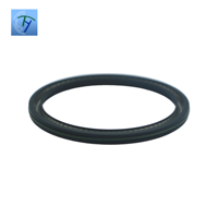 TY U Type Peek Variseal Flat Iron Metal Shaft Step Mechanical Hydraulic Spring Energized PTFE Double Lip Oil Seal Custom Size