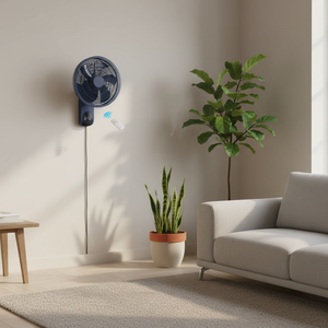 DF-52新型高品質高風速静音プラスチック壁掛け扇風機リモコン付きアルミ羽根 家庭用/屋外用 - Product Image 4