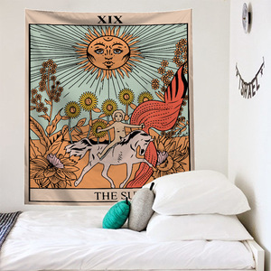 Venta caliente tela colgante arte decoración del hogar <span class=keywords><strong>Mural</strong></span> Tarot signo pared <span class=keywords><strong>tapiz</strong></span> - Product Image 5