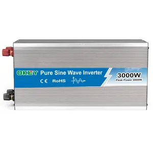 Convertitore da 12v cc a 220v ca modifica inverter a onda sinusoidale OPIM-3000 da 12v a 220v uso industriale energia solare