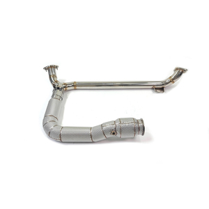 Ecnal para 2016 + Porsche Cayman Boxster 718 982 2,0 T 2,5 T tubo de escape de acero inoxidable aislado - Product Image 1
