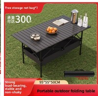 Explorer Moderne Léger Intégré En Plein Air Pliant Roll-Up Table Chaise Ensemble Équipement De Pique-Nique Portable pour Cour Villa