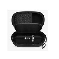 Voyage portable durable personnalisé 2 en 1 étui à lentilles de contact et étui à lunettes