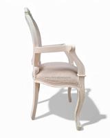 Fauteuil vintage français de luxe fait à la main Meuble classique d'Indonésie en bois massif pour grossiste