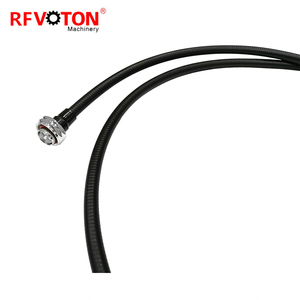 Konektor Jantan DIN 7/16 ke Konektor Jantan DIN 7-16 untuk Kabel Jumper Koaksial Super Fleksibel 1/2 Inci - Product Image 4