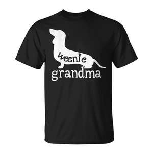 Camiseta Weenie Grandma Cute Dachshund Dog Mom Lover para el día de la madre - Product Image 1