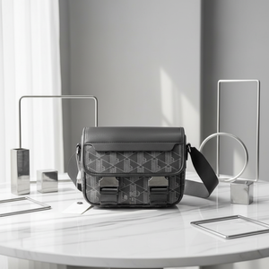 Borsa a Tracolla da Uomo in PU Effetto <span class=keywords><strong>Coccodrillo</strong></span>, Leggera con Cinghia Regolabile per Uso Urbano Casual - Product Image 1