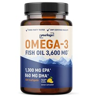 Dropshipping Capsules d'huile de poisson OMEGA 3, Complément alimentaire et de santé à base de plantes