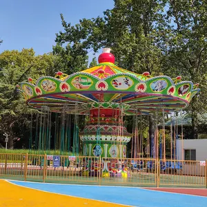 Precio de fábrica Silla voladora de nieve Parque de atracciones Silla voladora | Equipo de parque temático al aire libre Columpio Paseo para niños a la venta