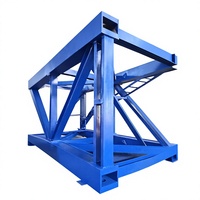 Cadre de tirant mural pour grue à tour à grande portée, en acier Q355B épais, peinture bleue antirouille, pour grue QTZ5013/6012, accessoire de construction