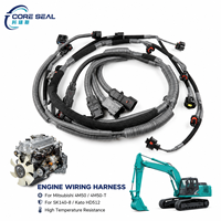 Faisceau de câblage moteur pour excavatrice Mitsubishi 4M50 4M50-T SK140-8 Kato HD512, pièces électriques pour engins de construction