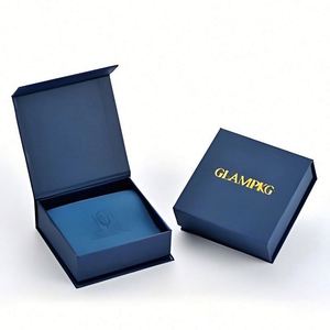 SPRING Free Design Luxury Custom Logo Foldable Magnet <b>Book</b> Shape Paper Necklace Jewelry <b>Box</b> - Product Image 1