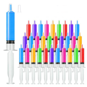 Seringue injecteur de gelée de qualité alimentaire 1 oz, réutilisable, distributeur de boissons portable, accessoire de <span class=keywords><strong>fête</strong></span> pour Noël, Halloween, Thanksgiving - Product Image 1