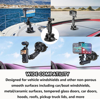 Sicheres rutsch festes Autozubehör Universal-Autotelefon halterung Windschutzscheiben-Armaturen brett Telefon halter Saugnapf mit 25mm Kugel
