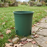 Pot Bunga Plastik Besar dengan Lubang Drainase untuk Penggunaan Taman Dalam/Luar Ruangan - Perkebunan Rumah Hijau Cina