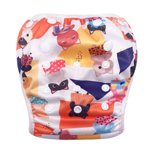 Popok renang bayi perempuan dan laki-laki, dapat digunakan kembali dapat dicuci Satu ukuran menyerap - Product Image 5