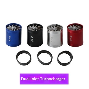 ユニバーサルシングルスーパーチャージャータービンターボファン65-75mmエアインテークガス燃料節約装置（車用）新車部品 - Product Image 4