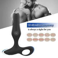 Jouet sexuel pour adultes : Plug anal vibrant pour hommes, masseur de prostate, vente en gros d'usine pour la masturbation