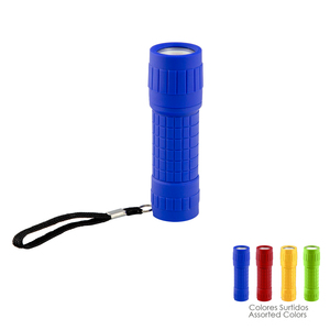 Torcia LED Soft Touch da 120 lumen, colori assortiti - Product Image 1