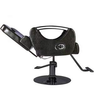 Chaises de coiffure pour salons de coiffure, chaises spécialisées pour salons de coiffure pliables, relevables, rotatives et un tabouret de coupe de cheveux - Product Image 3