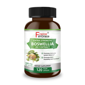 Étiquette personnalisée Extrait de <span class=keywords><strong>Boswellia</strong></span> 20:1 120 capsules Soutien de la fonction immunitaire pour les femmes et les hommes Extraits de plantes Capsules de <span class=keywords><strong>Boswellia</strong></span> - Product Image 3