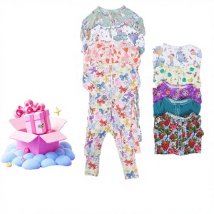 सभी प्रकार के मुद्रित बांस के बच्चे पजामा कस्टम ब्लाइंड बॉक्स जम्पसूट रहस्यमय बॉक्स जम्पसूट रहस्यमय बक्से नवजात बांस के स्लीपर - Product Image 1