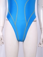 Maillot de bain une pièce brillant de haute qualité pour femmes, approuvé pour la natation en eau vive, idéal pour la compétition, la plage et le soleil